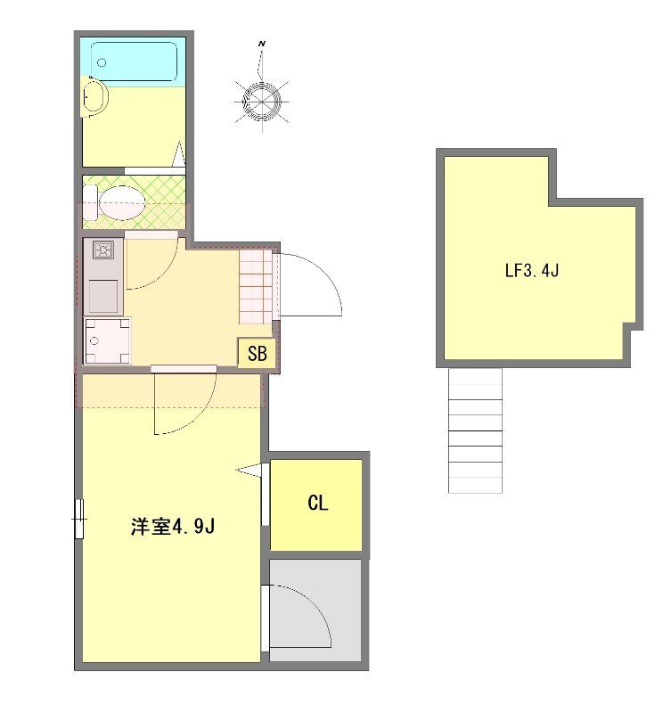 ブライトコート綾瀬Ⅰ 間取り図