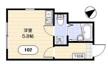 グランスタイル町屋 間取り図