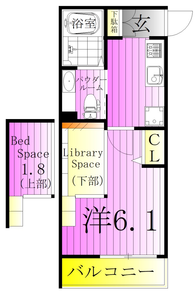 アイリー 間取り図