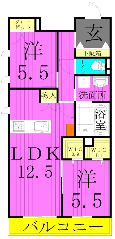 I&amp;rsquo;ami de Lion 間取り図