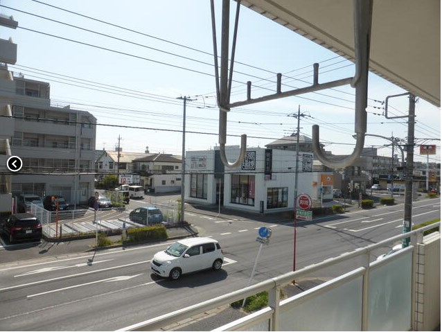流山スカイハイツ ベランダ