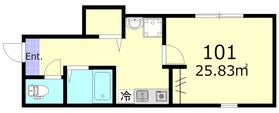 フェリス町屋 間取り図