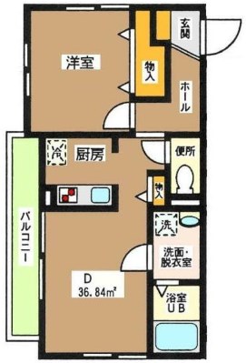 パラッツィナ町屋 間取り図