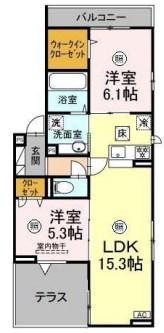 トレフル西新井 間取り図