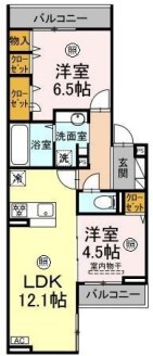 トレフル西新井 間取り図