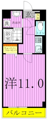プランドールⅡ  間取り図