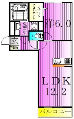 フリージア 間取り図