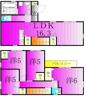 常盤台戸建 間取り
