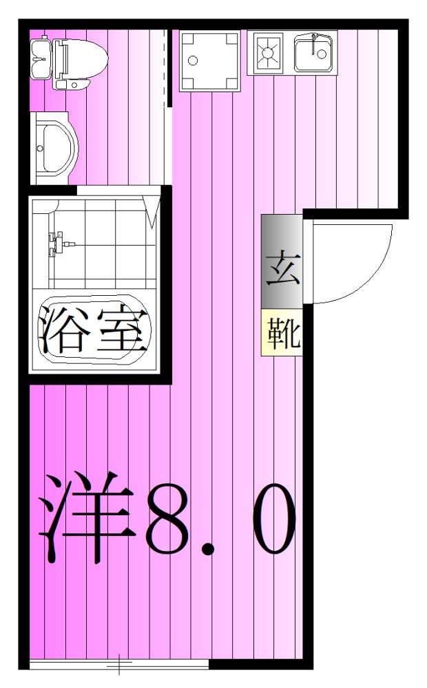 プアマエオレ 間取り図