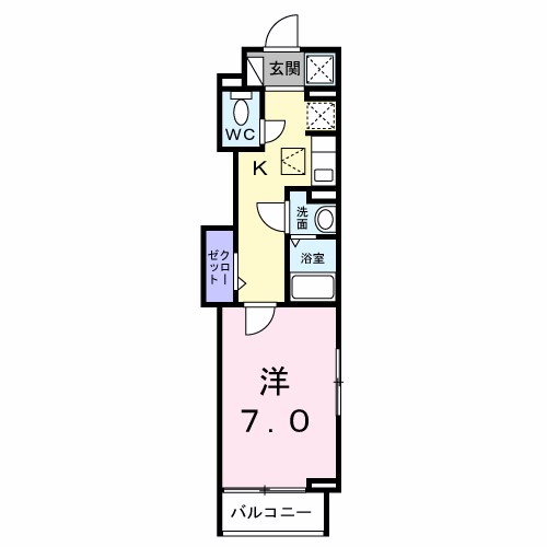 ＩＳＯＲＡ（イゾラ） 間取り図