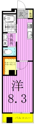 Ｐｒｅｇｏ３ 間取り図