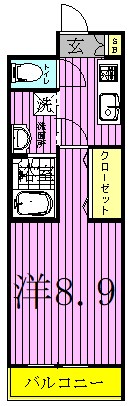 グレーシア草加 間取り図