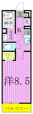 リブリ・江北 間取り図