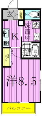 ユイマール三ノ輪 間取り図