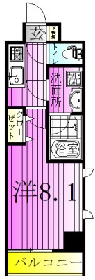 LEXE綾瀬 間取り図