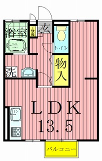 ビューテラスハイム天王台 間取り