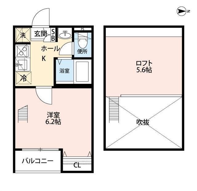 グランクオールお花茶屋クレスト 間取り図