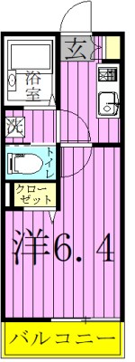 フランシール 間取り図
