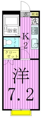 アウルリーベ 間取り図