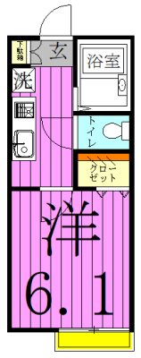 ウィステリア　ガーデン 間取り図