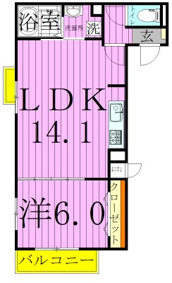 フォルトゥーナ 間取り図