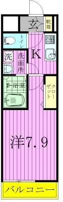 サニーフィールド４  間取り図