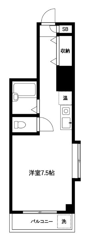 ビバリーヒルズ 間取り図