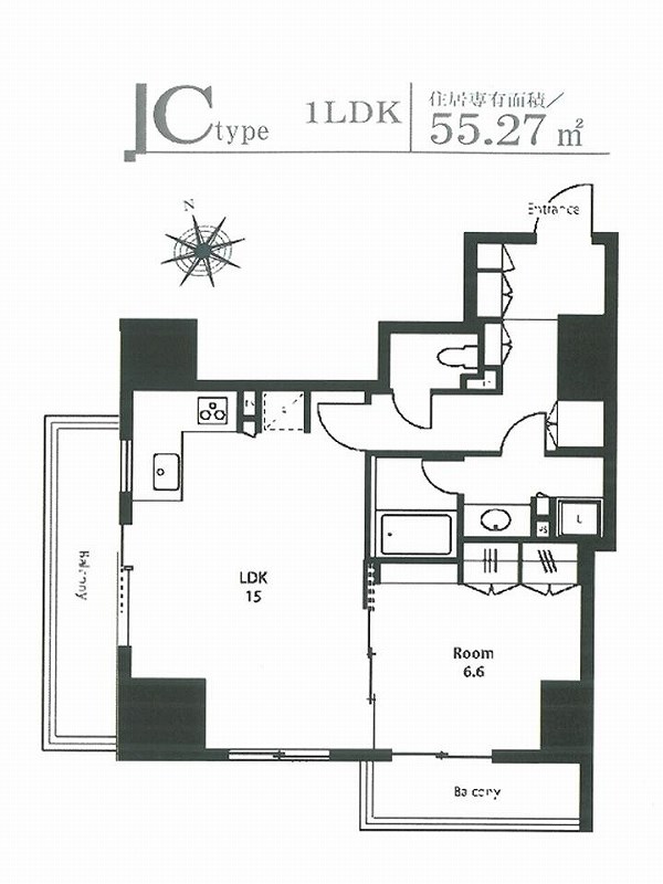 ステイシス町屋 間取り図
