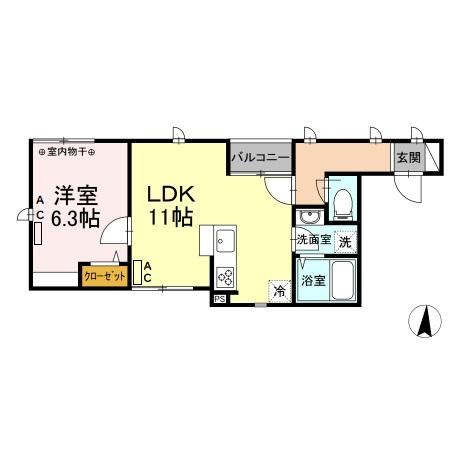 ノーバヤ　カナヤ 間取り図