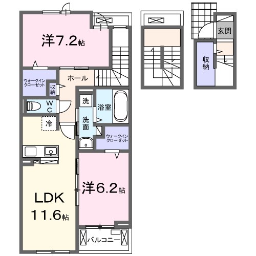 ミル　タンドレス 間取り図