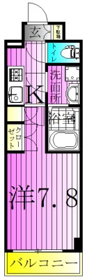 コンフォリア西新井 間取り図