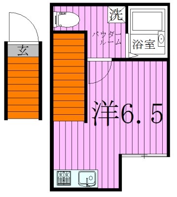 クレール保木間 間取り図
