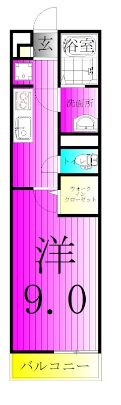 グレイス堀切菖蒲園 間取り図