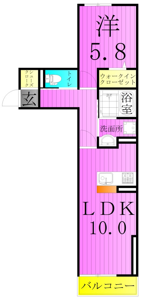 セレスティア加賀 間取り図