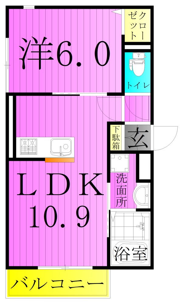 セレスティア加賀 間取り図