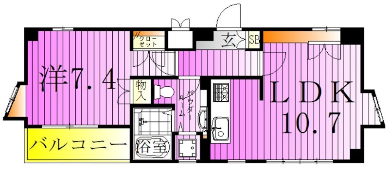 リプル綾瀬 間取り図
