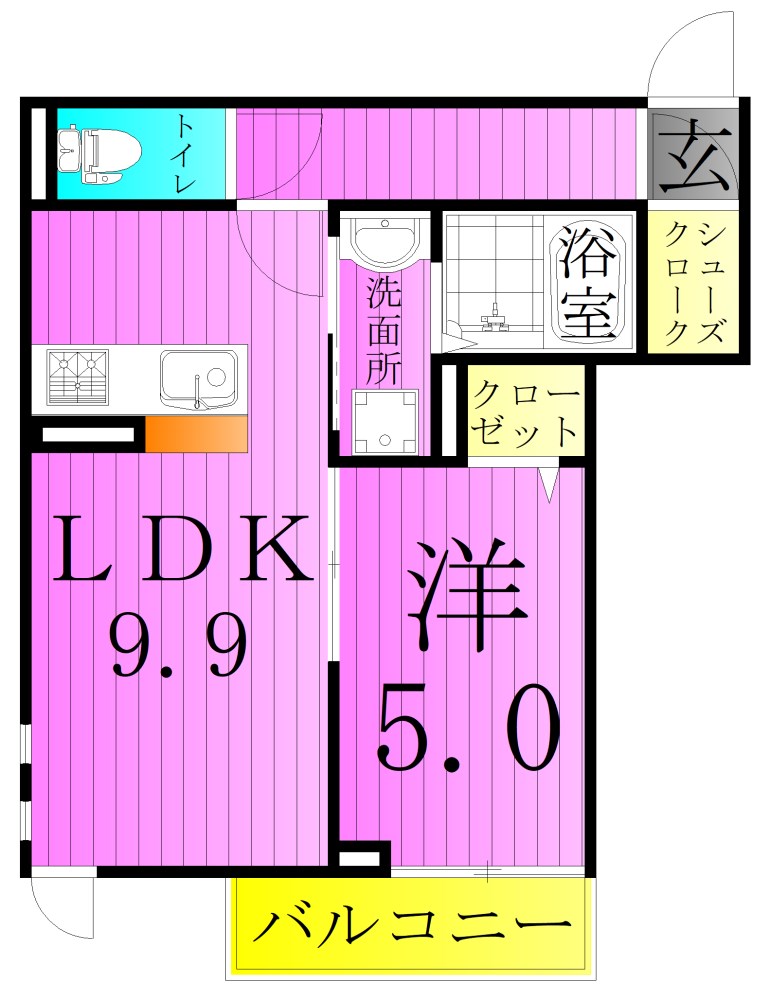 セレスティア加賀 間取り図