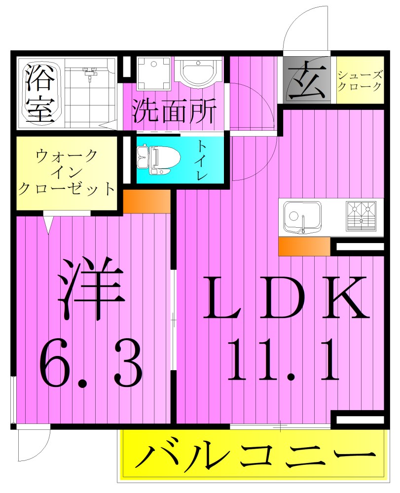セレスティア東四つ木Ⅳ 間取り図