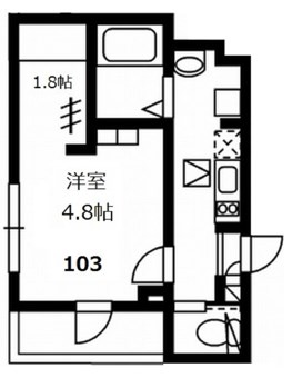 グリーンレジデンス町屋 間取り図