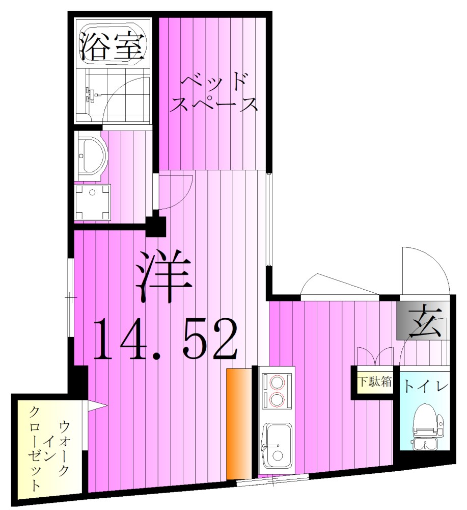Rinascita町屋凛 間取り図