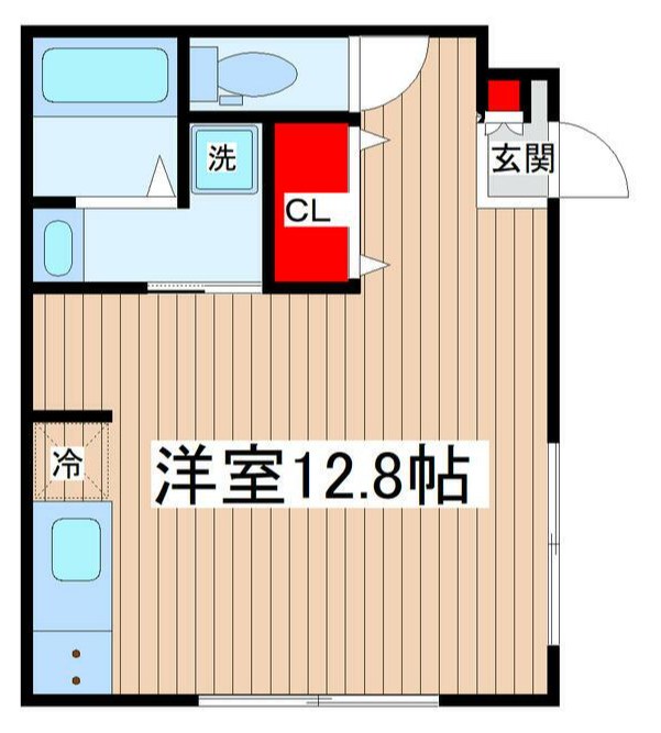 ハイツ柴又 間取り図