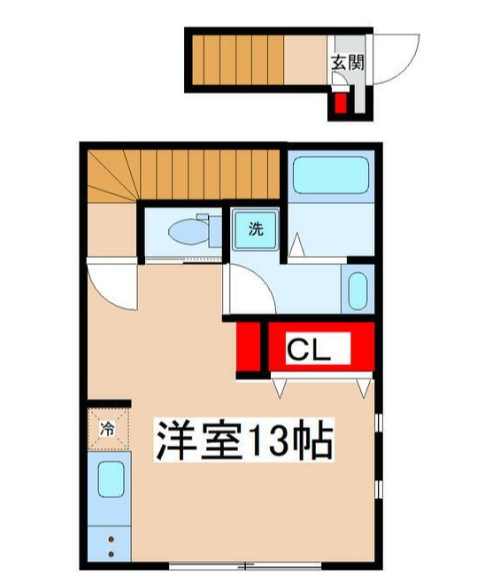 ハイツ柴又 間取り図