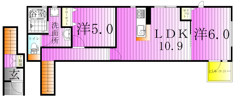 グランソフィア保塚 間取り図
