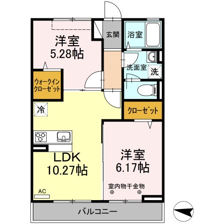 プランドール水元公園 間取り図