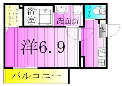 CS千住新橋 間取り図