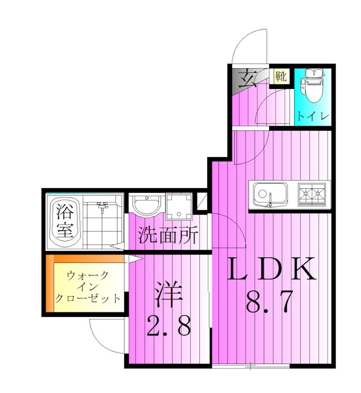 KLEIS六町 間取り図