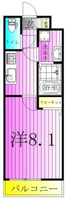 アルコート 間取り図