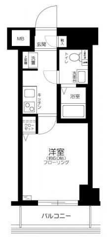 GENOVIAお花茶屋Ⅱ skydarden 間取り図