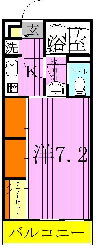 リブリ・エフエス宝町 間取り図