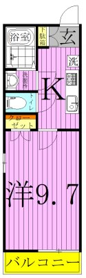 ウッドベリー 間取り図